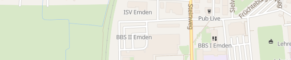 Karte Parkplatz BBS 2 Emden