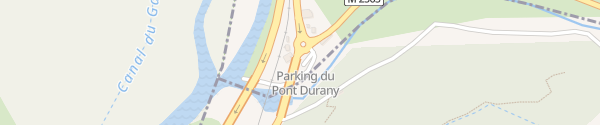 Karte Pont Durandy Plan du Var