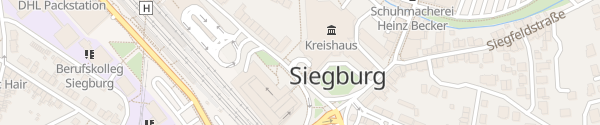 Karte Parkgarage Kreishaus Cinelux Siegburg