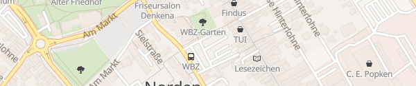 Karte WBZ Parkplatz Norden