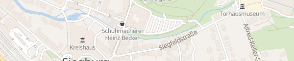 Karte Mühlentorplatz Siegburg