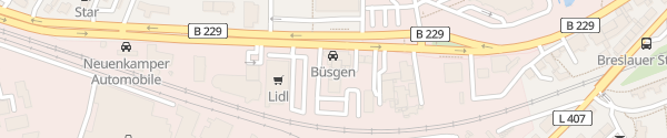 Karte Kia Autohaus Büsgen Remscheid