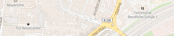 Karte Parkhaus PH Massenbergstraße Bochum