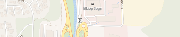 Karte Elkjøp Sogn Kaupanger