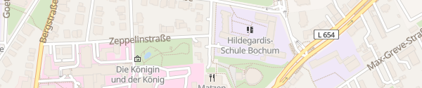 Karte Hildegardis-Schule Bochum