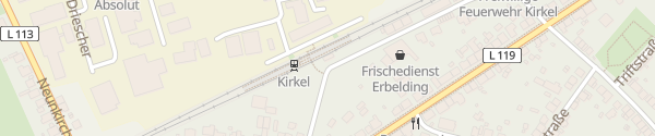 Karte Bahnhof Kirkel