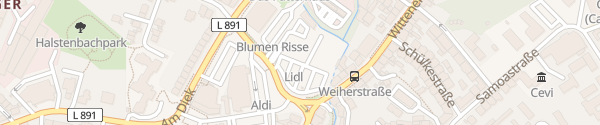 Karte Lidl Am Diek Wuppertal