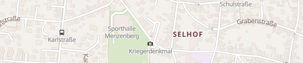 Karte Parkplatz Menzenberger Straße Bad Honnef