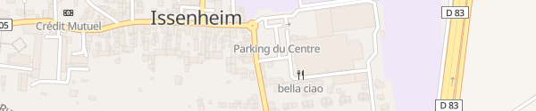 Karte Rue de Cernay Issenheim