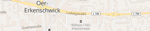 Karte Rathaus Oer-Erkenschwick