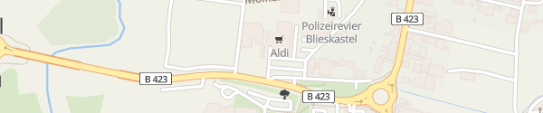 Karte ALDI Süd Bliestalstraße Blieskastel