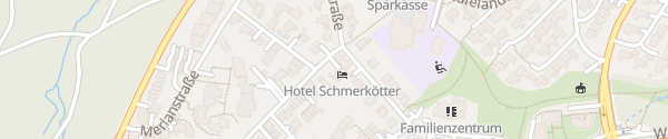 Karte Hotel Schmerkötter Bochum
