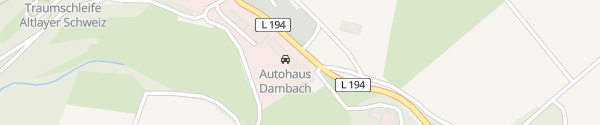 Karte Nissan Autohaus Dambach Altlay