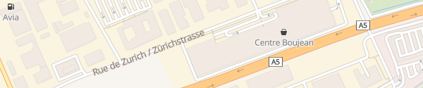 Karte Parkgarage Centre Boujean Biel/Bienne