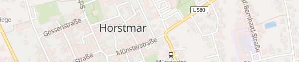 Karte Stadtwall Horstmar