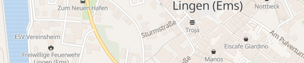 Karte Sturmstraße Lingen (Ems)
