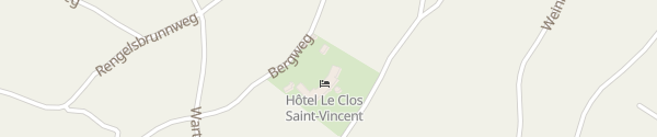 Karte Hôtel Restaurant Clos Saint Vincent Ribeauville