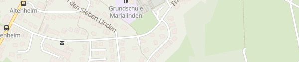 Karte Franziskanerstraße Marialinden Overath