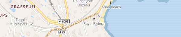 Karte Hotel Royal Riviera Saint-Jean-Cap-Ferrat