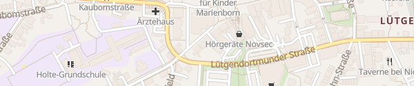 Karte Werner Straße Dortmund