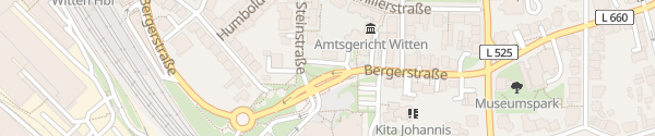 Karte Bergerstraße Witten