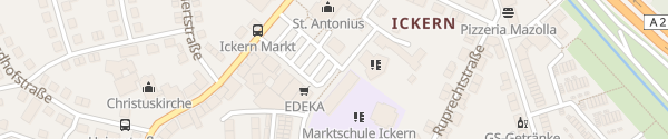 Karte Ickern Marktplatz Castrop-Rauxel