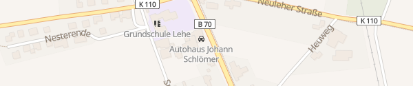 Karte Autohaus Schlömer Lehe