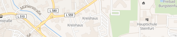 Karte Kreishaus Steinfurt
