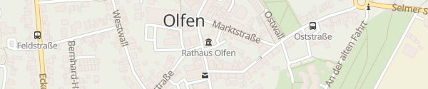Karte Rathaus Olfen