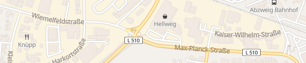Karte Hellweg Steinfurt