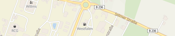 Karte Westfalen Tankstelle Schlosserstraße Olfen
