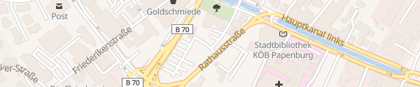Karte Rathaus Papenburg