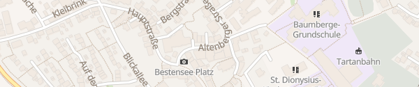 Karte Altenberger Straße Havixbeck