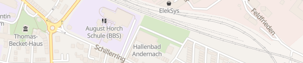 Karte Hallenbad Andernach