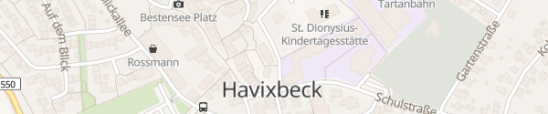 Karte Rathaus Havixbeck