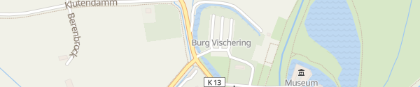 Karte Burg Vischering Lüdinghausen
