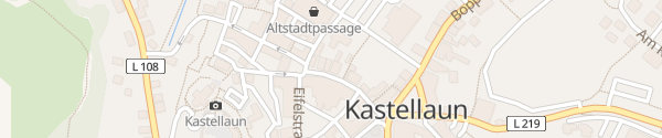 Karte E-Bike Ladestation Kastellaun