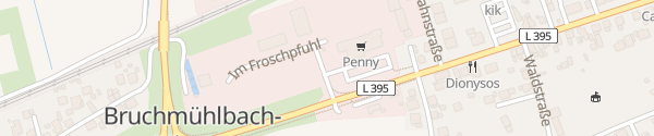 Karte Penny Bruchmühlbach-Miesau