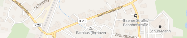 Karte Rathaus Ihrhoven Westoverledingen