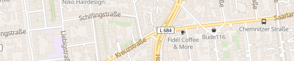Karte Kreuzstraße Dortmund