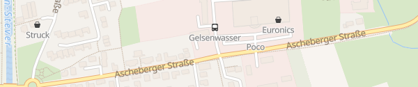 Karte Gelsenwasser AG Lüdinghausen