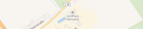 Karte Landhaus Oltmanns Moormerland