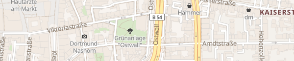 Karte Ostwall Dortmund