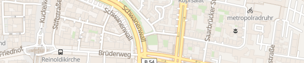 Karte Schwanenwall Dortmund