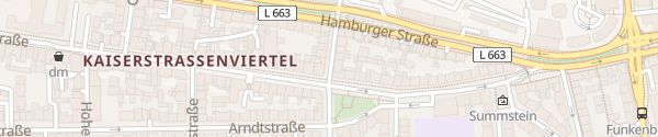 Karte NOx-Block Ladelaterne Lippestraße Dortmund