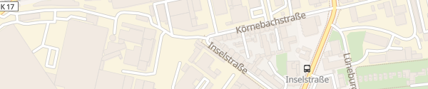 Karte NOx-Block Ladelaterne Inselstraße 2 Dortmund