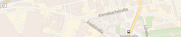 Karte NOx-Block Ladelaterne Körnebachstraße 53 Dortmund