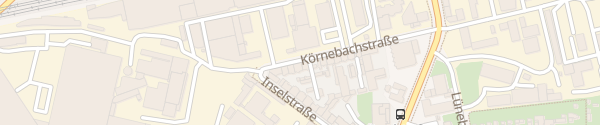 Karte NOx-Block Ladelaterne Körnebachstraße 59 Dortmund