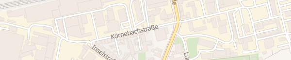 Karte NOx-Block Ladelaterne Körnebachstraße 77 Dortmund