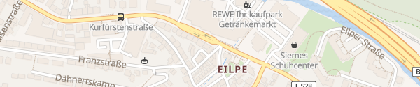 Karte Eilpe am Denkmal / Kuhbar Hagen